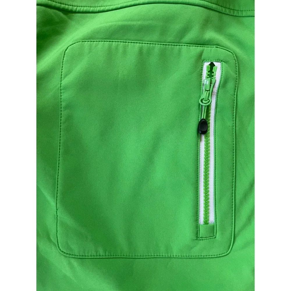Clique Mens 2XL Softshell Jacket Green Pinewild Country Club Logo Pinehurst‎ NC